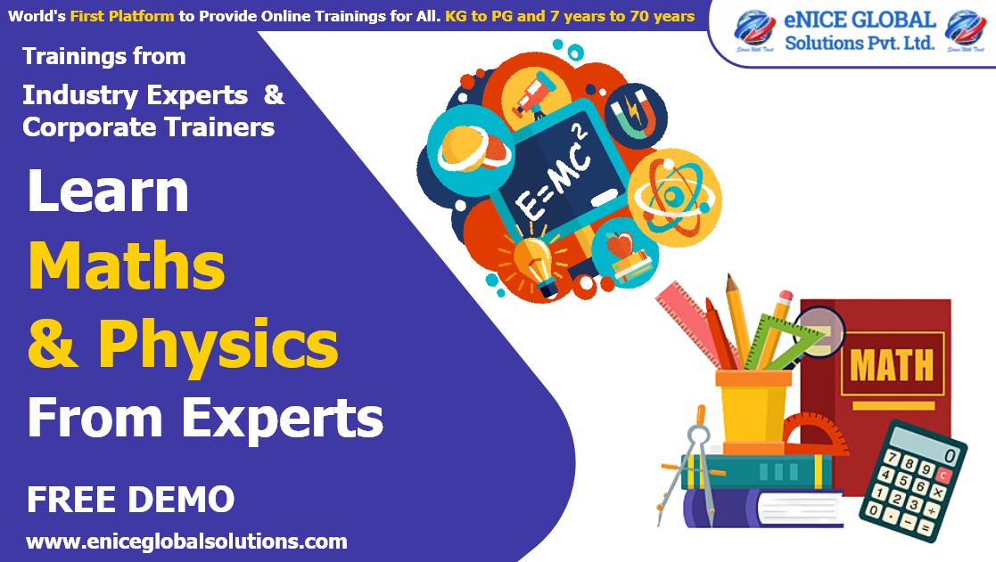 eNice Maths and Physics Tutions for All Free Demo